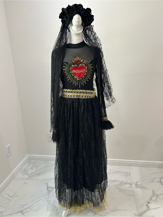 Modern Hero Other - Modern Hero Halloween Day of the Dead Dress Costume Embroidered Sacred Heart
